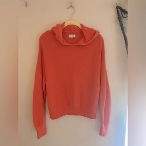 Get Cozy in this Lucky Brand Hooded Knit Sweater this Fall!